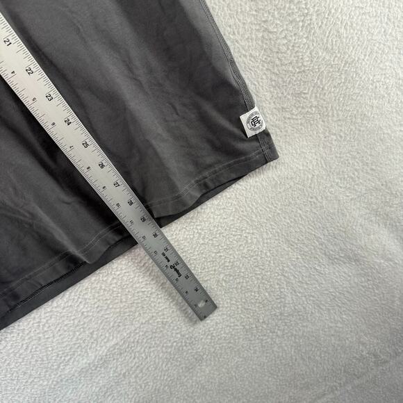 Reining Champ Shirt Men's XL Gray Blank Solid Crewneck Basic Crew Casual Cotton - Picture 5 of 11